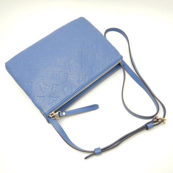 Louis Vuitton Emplant Twice Iris Diagonal Shoulder Blue - Picture 2 of 8